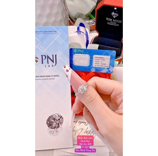 Kim Minh - Nhẫn nữ KC - KM0006